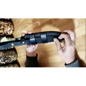 СЛАВА УКРАЇНІ II ніж ручної роботи майстра Василя Дячика, замовити купити в Україні, сталь N690™ 60 HRC. Photo 3